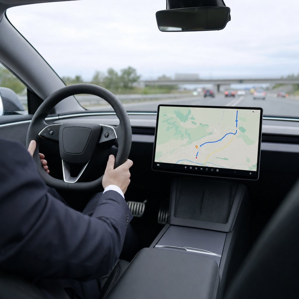 Calcul du temps de trajet depuis Metz : navigation GPS et itinéraire dans un VTC électrique premium