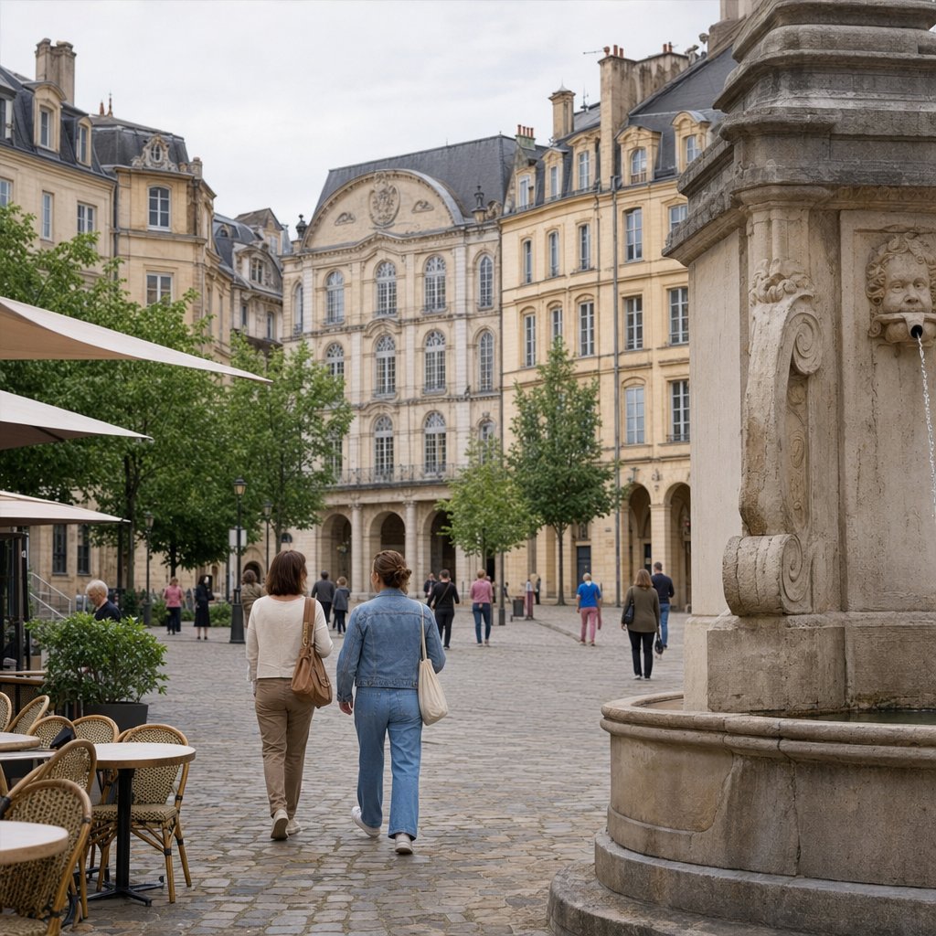 Escapade d'une journée autour de Metz — place historique d'une ville de Lorraine à visiter en VTC